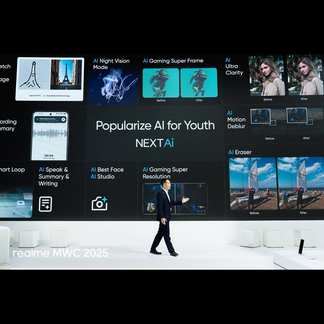 realme Unveils Bold Three-Year Vision at MWC 2025, Introducing the ...